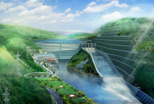 莱芜老挝南塔河1号水电站项目